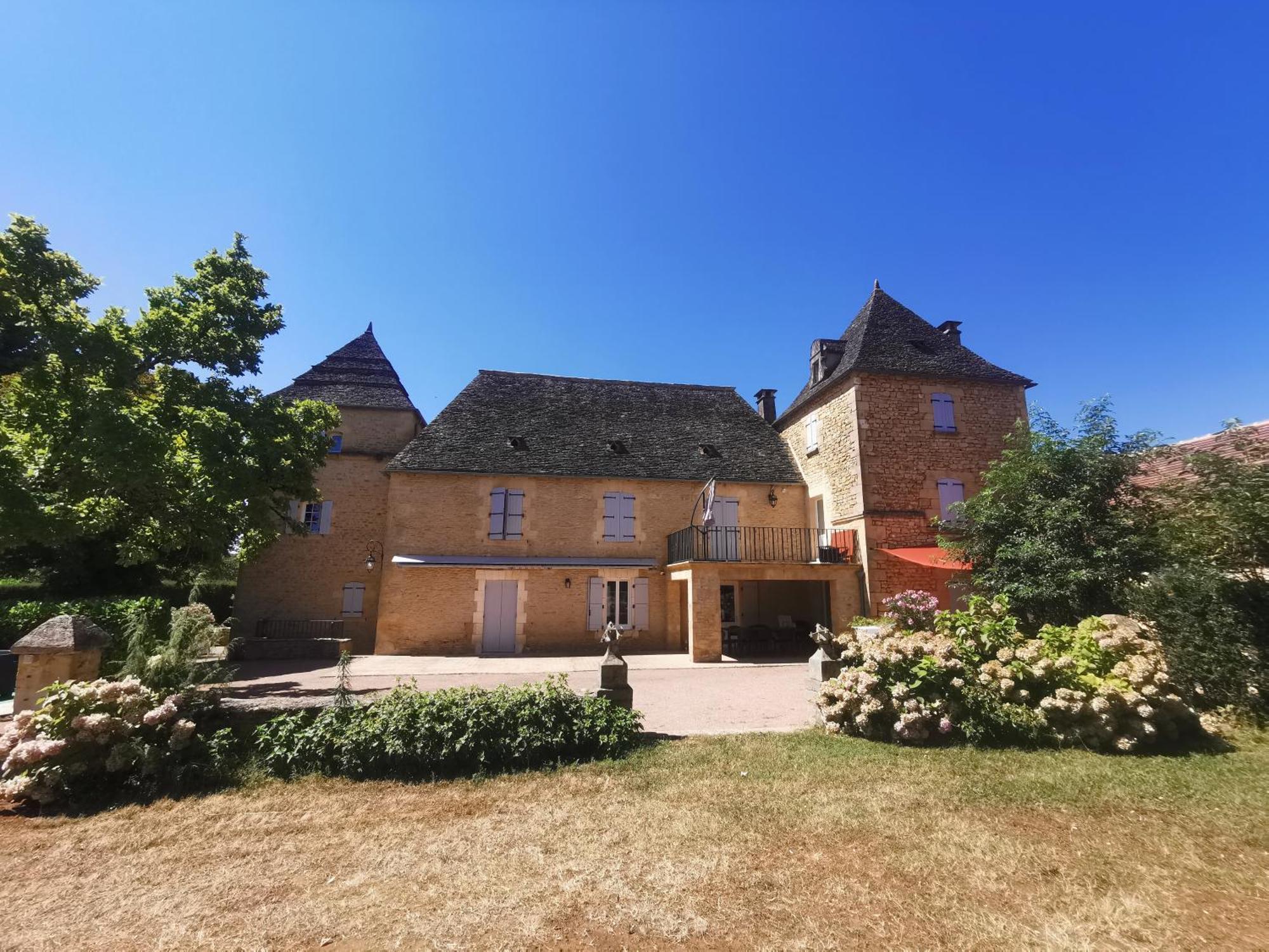 Hotel Domaine Jolidetour Climatise, Piscine Et Tennis Prives Saint-Crépin-et-Carlucet Exterior foto