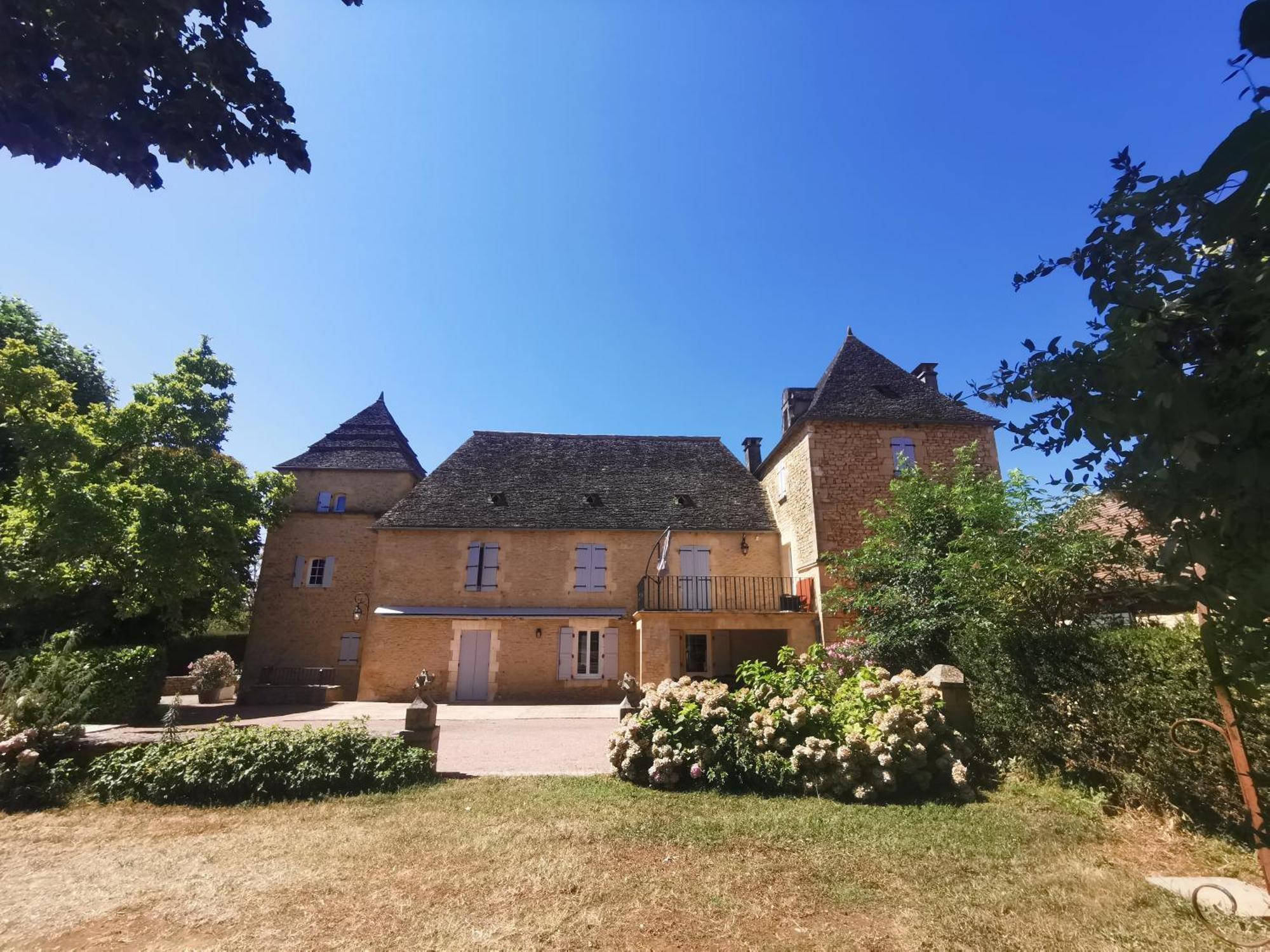 Hotel Domaine Jolidetour Climatise, Piscine Et Tennis Prives Saint-Crépin-et-Carlucet Exterior foto