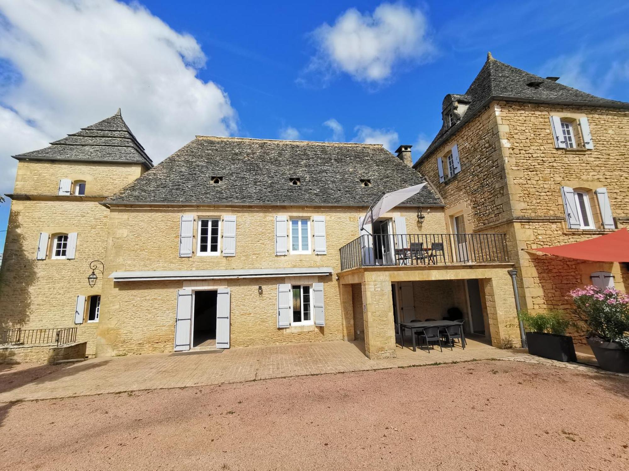 Hotel Domaine Jolidetour Climatise, Piscine Et Tennis Prives Saint-Crépin-et-Carlucet Exterior foto