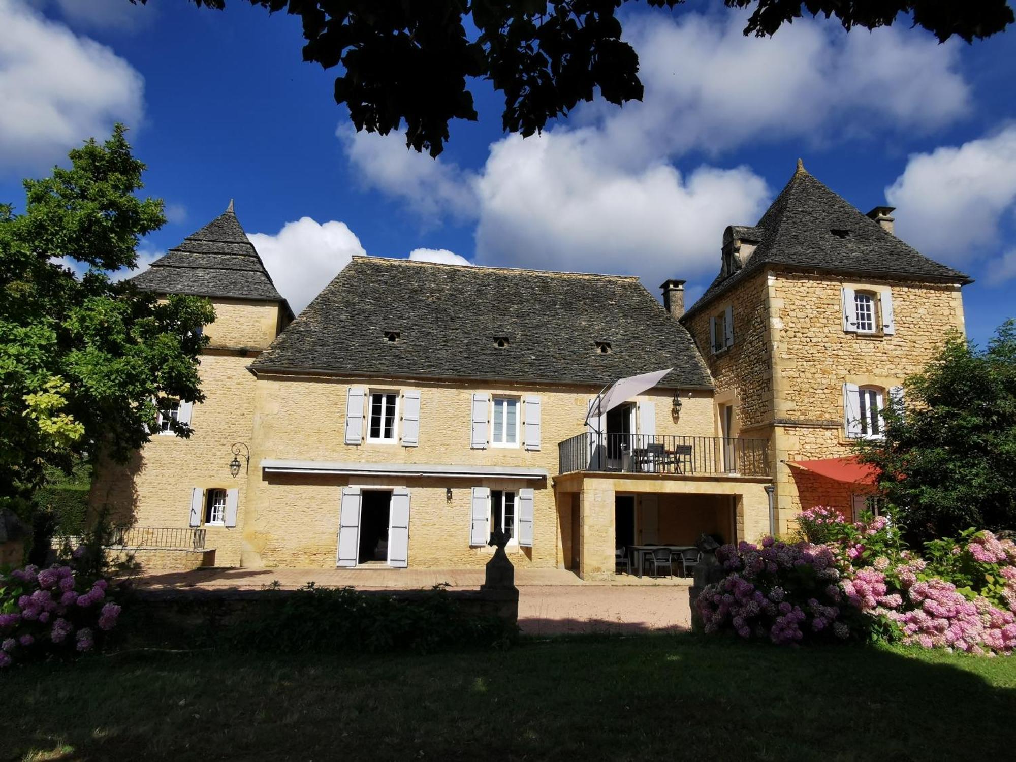 Hotel Domaine Jolidetour Climatise, Piscine Et Tennis Prives Saint-Crépin-et-Carlucet Exterior foto