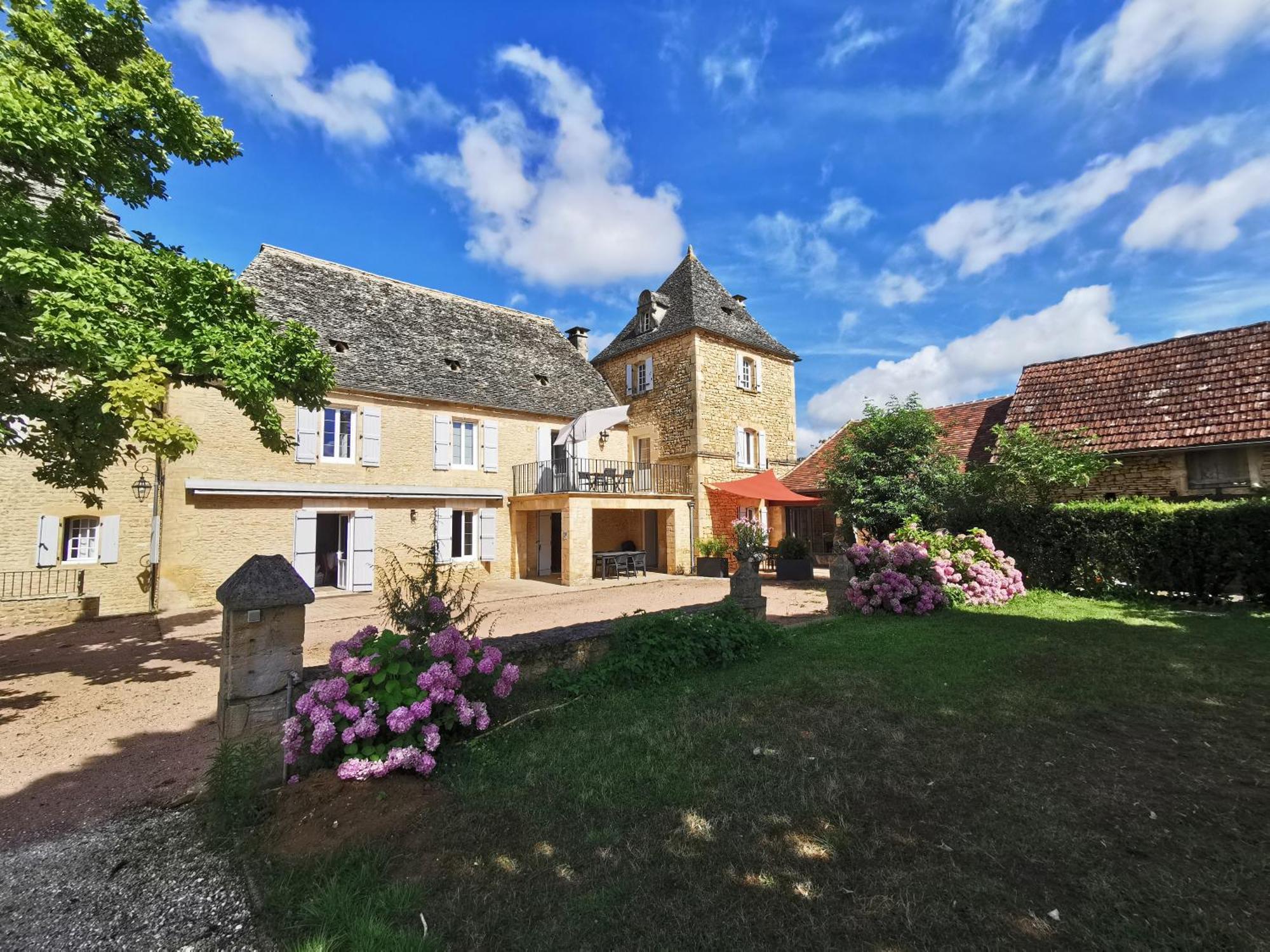 Hotel Domaine Jolidetour Climatise, Piscine Et Tennis Prives Saint-Crépin-et-Carlucet Exterior foto