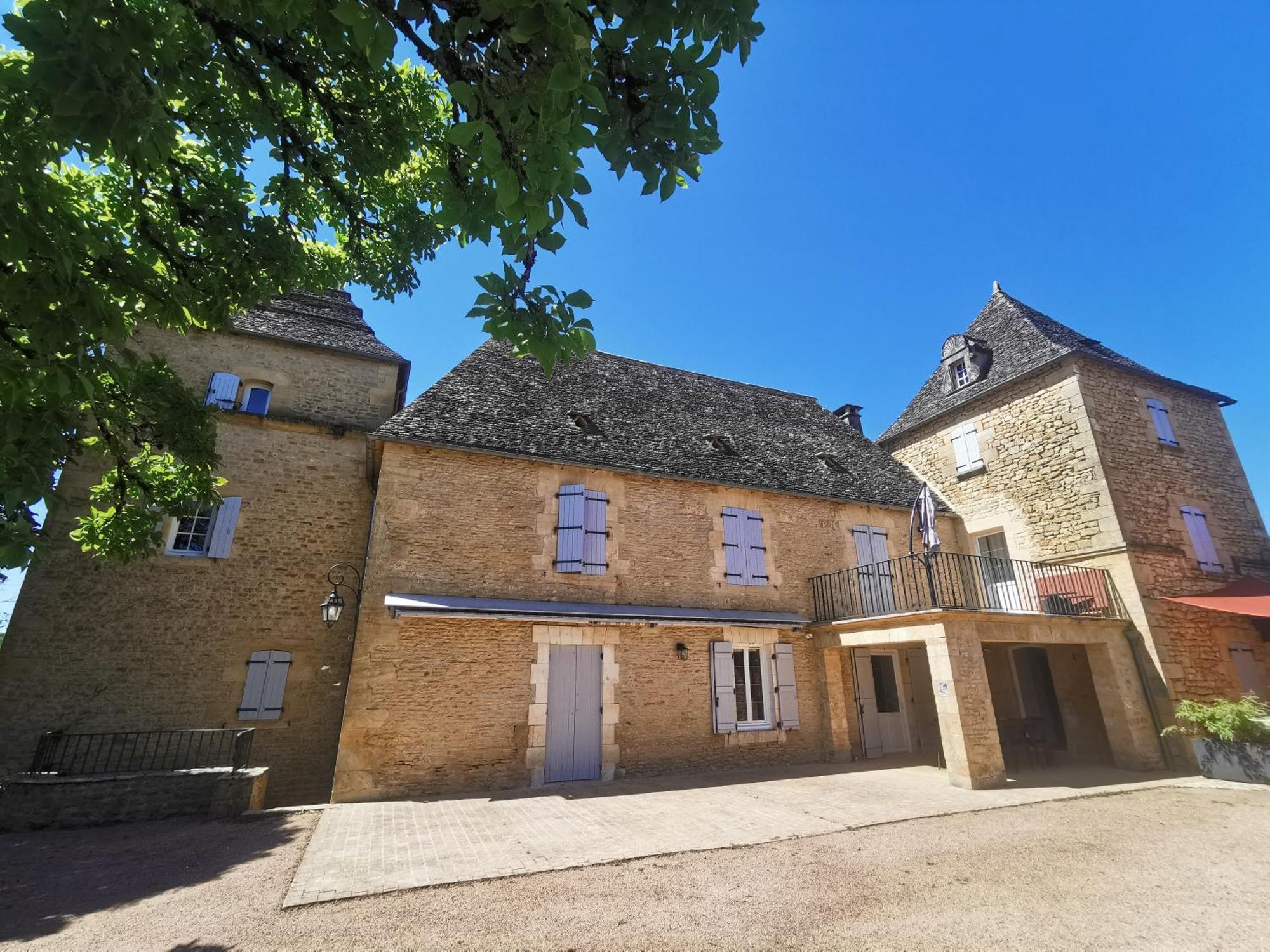 Hotel Domaine Jolidetour Climatise, Piscine Et Tennis Prives Saint-Crépin-et-Carlucet Exterior foto